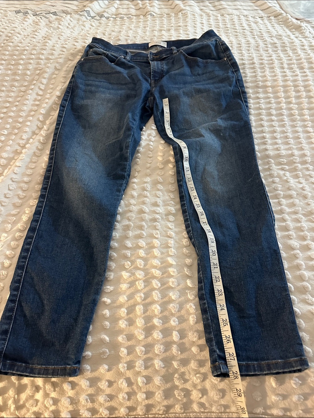 Straight Leg Men’s Jeans in Dark Blue - Classic Everyday Style